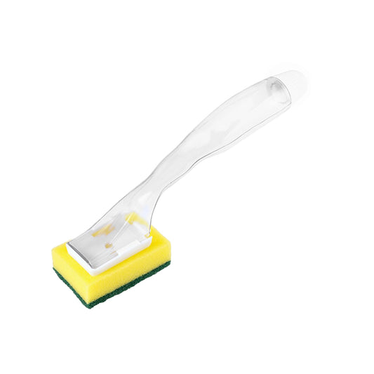 DISH SPONGE WITH SOAP DISPENSING HANDLE - $1.75 CTN 6