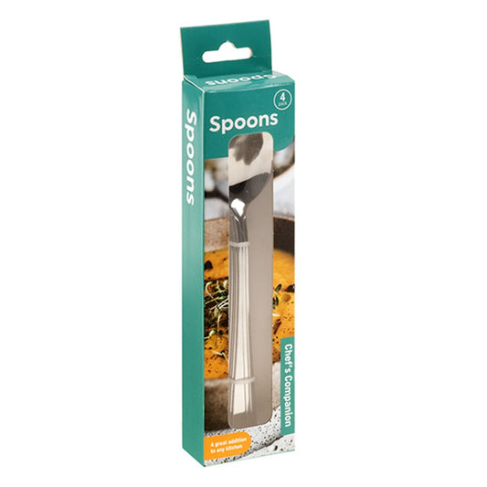 Cutlery S/S430 steel Spoon 4pk - $3.25 EA / CTN QTY: 12