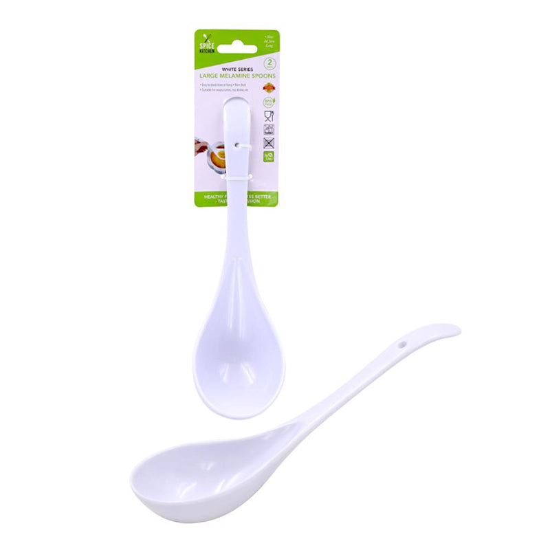 Melamine Large Spoons 2pk - $1.35 EA / CTN QTY: 12