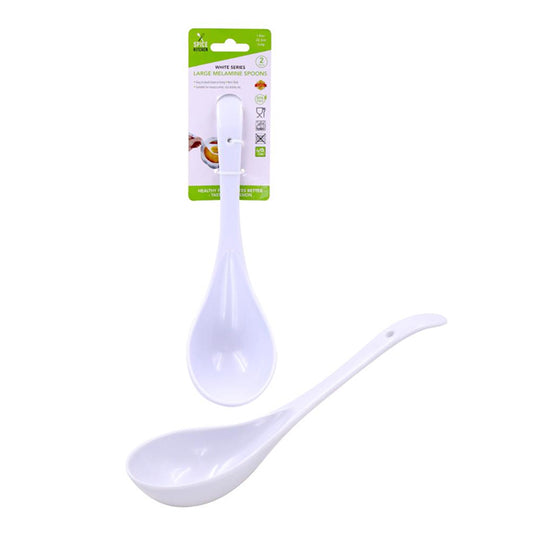 Melamine Large Spoons 2pk - $1.35 EA / CTN QTY: 12