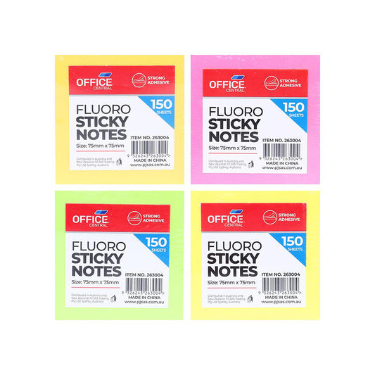 Sticky Notes 150pk - $0.99 EA / CTN QTY: 12