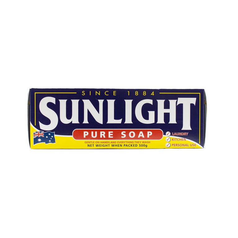 SUNLIGHT 500G PURE SOAP - $3.49 CTN 6