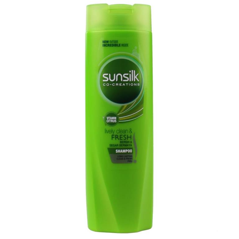 Sunsilk 160ml Shampoo Lively Clean and Fresh - $1.99 EA / CTN QTY: 6