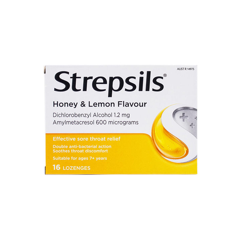 Strepsils Lozenges Soothing Honey & Lemon 16PK - $4.49EA / CTN QTY: 12