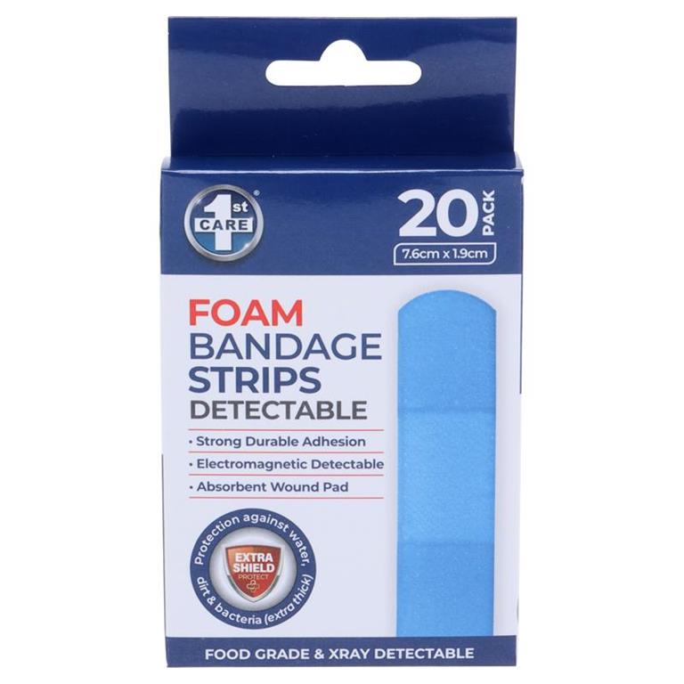 Bandage Strips Blue Electromagnetically and Visually - $1.50 EA / CTN QTY: 12