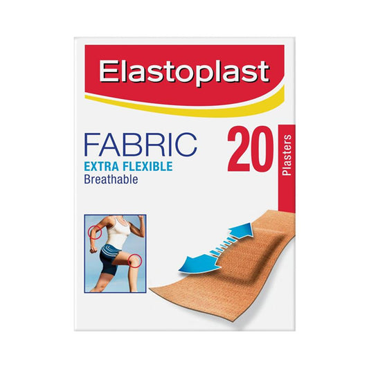 Elastoplast Fabric Band Aids Extra Flexible 20Pk - $2.45 EA / CTN QTY: 10