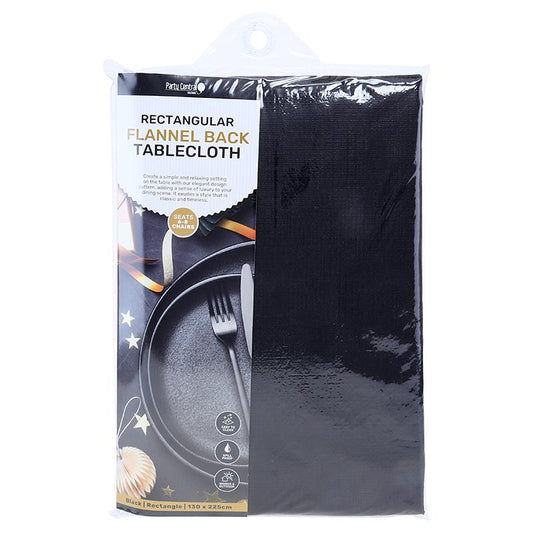Tablecloth Classic Rectangular PEVA 130cm x 225cm  - $5.30 EA / CTN QTY: 12