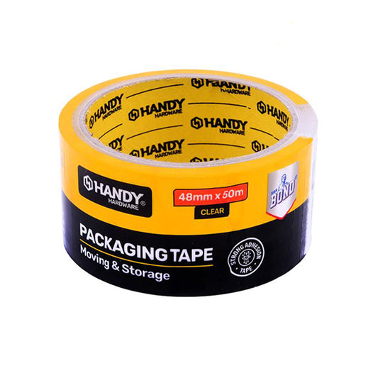 PACKAGING TAPE CLEAR 48MM X 50M - $1.50 CTN 6