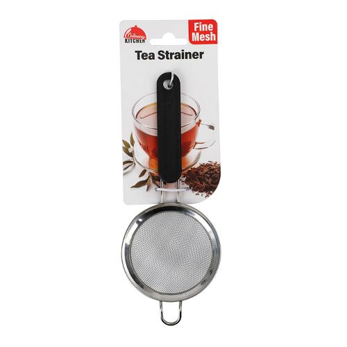 Tea Strainer Black Handle - $1.65 EA / CTN QTY: 12