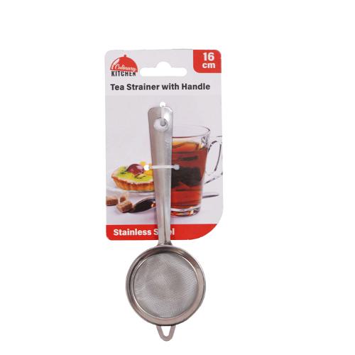 Tea Strainer Small Handle - $1.25 EA / CTN QTY: 12