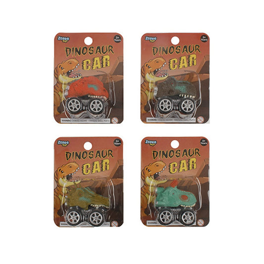 Toys Dinosaur W Pull Back 4 ASSTD  - $1.80 EA / CTN QTY: 12