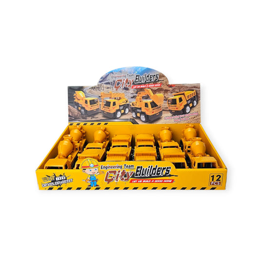 Kid's Toy Construction Truck - $1.99 EA / CTN QTY: 12