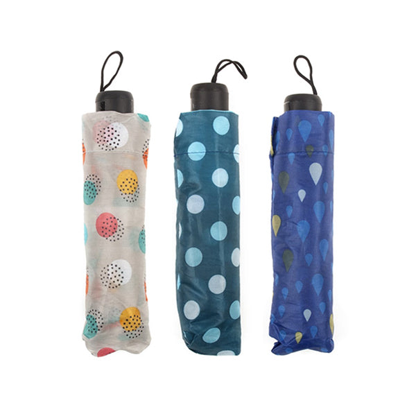 Umbrella Fold Manual 23cm 3 ASSTD Designs - $4.20 EA / CTN QTY: 12
