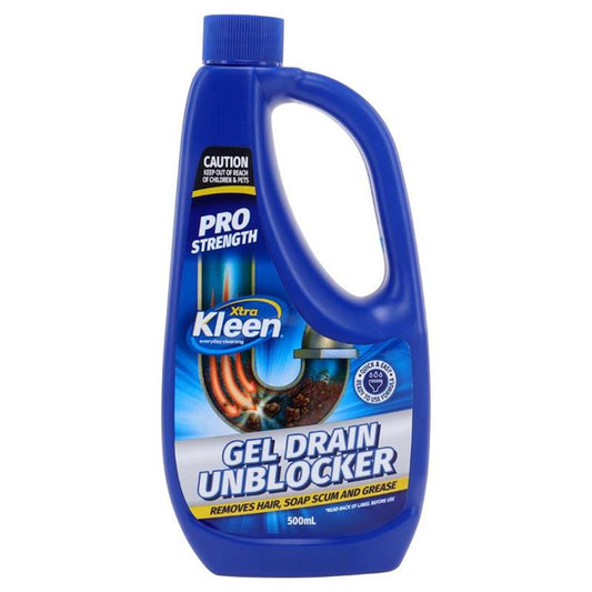 Drain Unblocker Gel 500ml - $2.99 EA / CTN QTY: 12