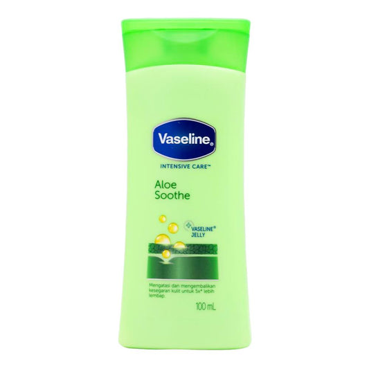 Vaseline 100ml Moisturising Lotion Aloe Soothe - $1.75 EA / CTN QTY:12