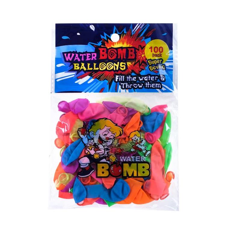 Water Bombs 100pk - $1.20 EA / CTN QTY: 12