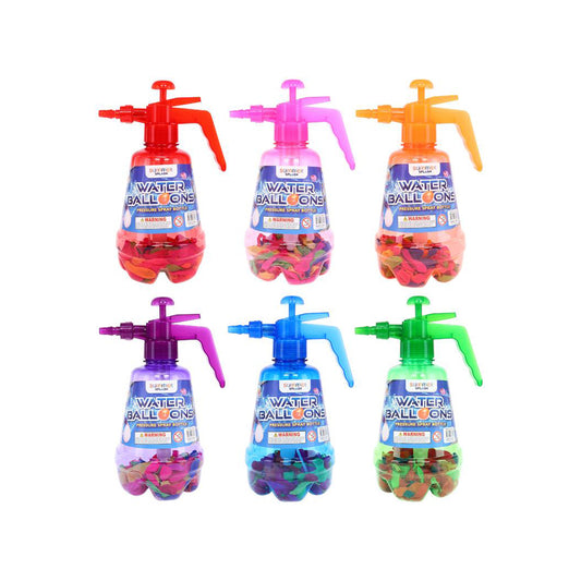 Water Balloon & Pump Bottle Set 150pcs - $4.49 EA / CTN QTY: 12