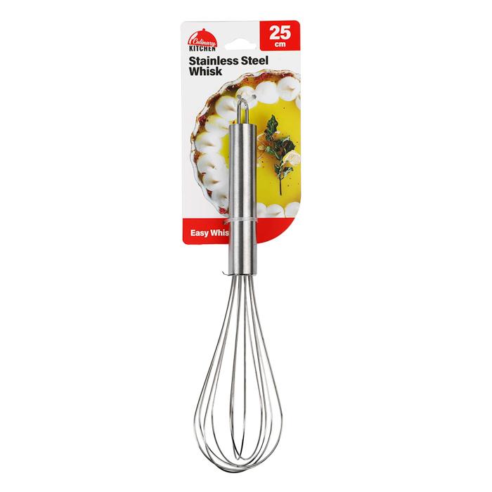 Whisk 25cm S Steel - $1.50 EA / CTN QTY: 12