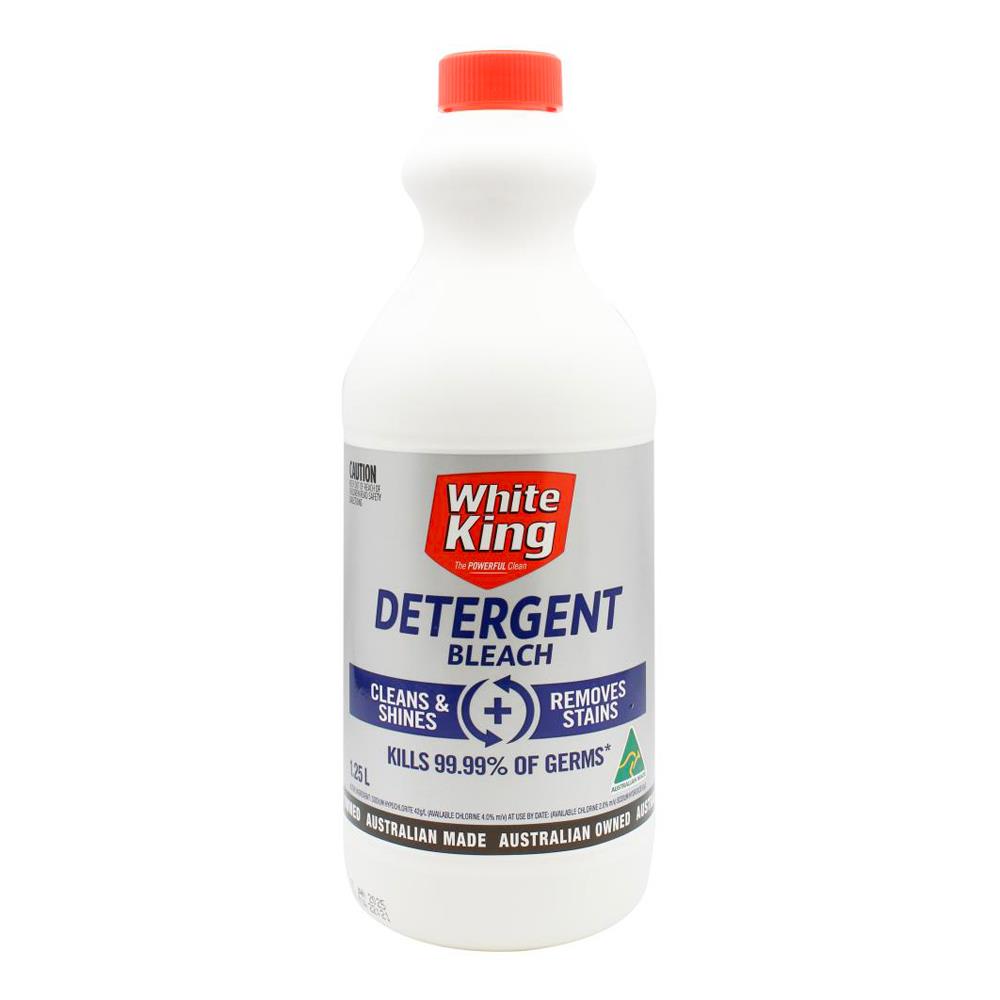White King Detergent Bleach 1.25L - $2.99 EA / CTN QTY: 6
