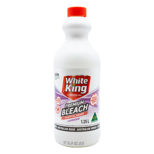 White King Premium Bleach Lavender 1.25L - $2.99 EA / CTN QTY: 6