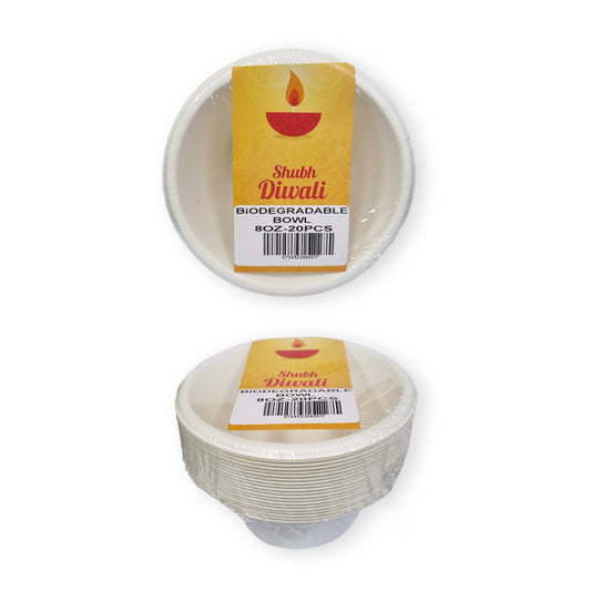Happy Diwali 8oz Bowl (20PCS) - $1.50 EA / CTN QTY: 50