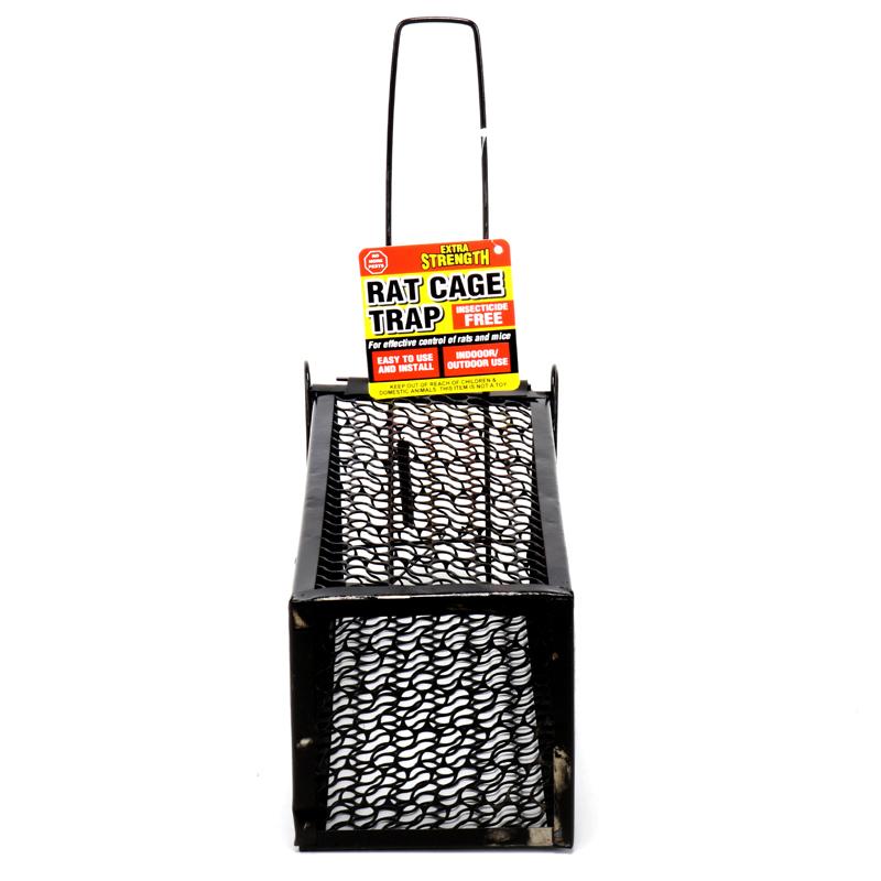 Rat Trap Cage Metal Black - $3.99 EA / CTN QTY: 12