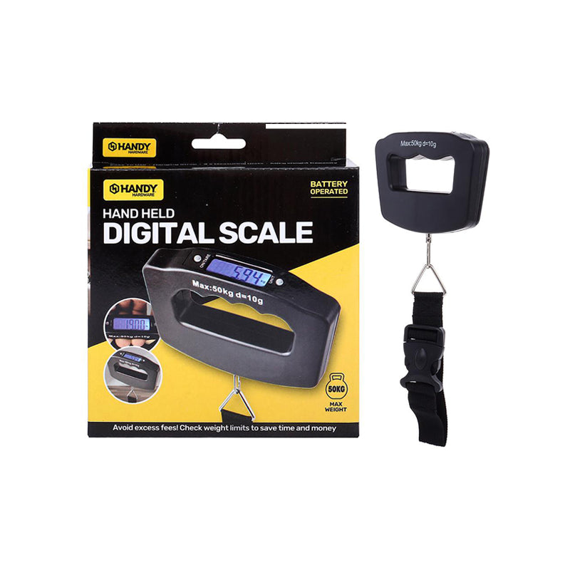 Handheld Digital Scale 50kg - $5.49 EA / CTN QTY: 3