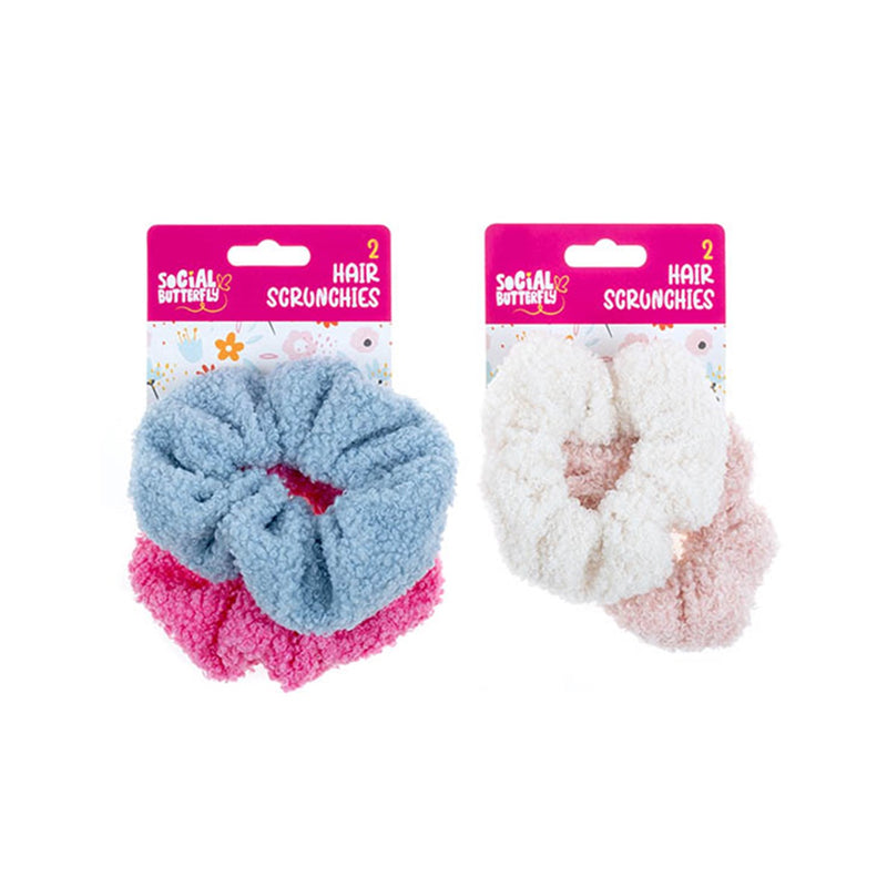 Kids Club Hair Scrunchie 2PK 2ASSTD - $1.50 EA / CTN QTY: 12