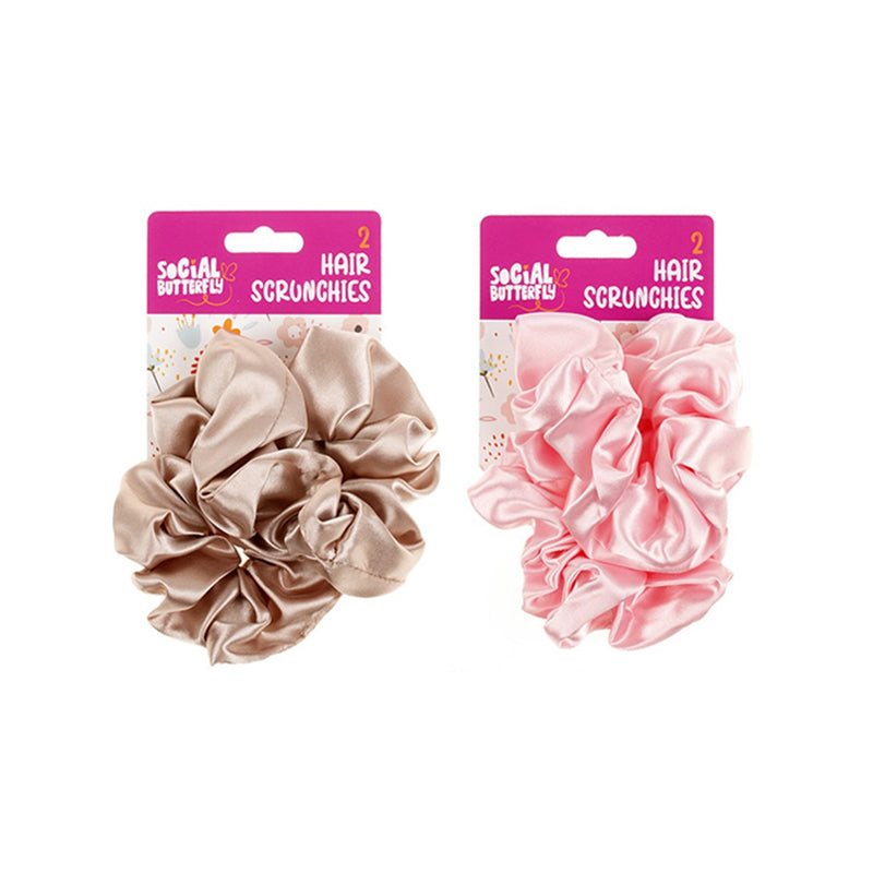 Kids Club Hair Scrunchie 2PK 2ASST - $1.50 EA / CTN QTY: 12