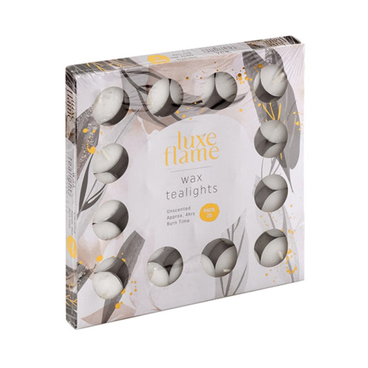Tealights 4Hr x 25PK  - $2.35 EA / CTN QTY: 40